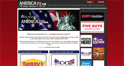 Desktop Screenshot of americauk.com